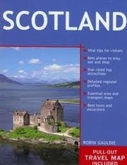 Touring Map of Scotland by Scottish Tourist Board Sheet map Book The Fast Free