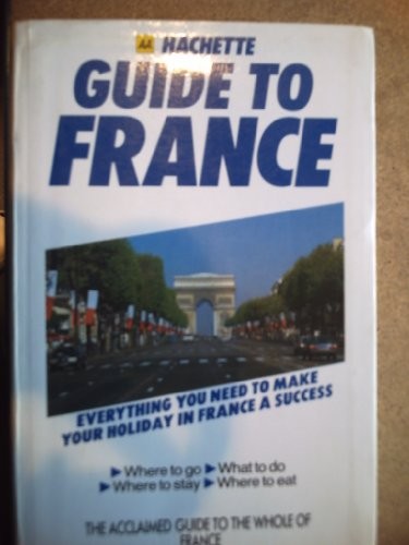 Guide to France by Automobile Association/Hachette Paperback Book The Fast Free