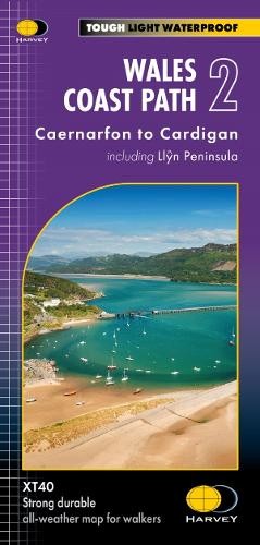 Harvey Maps Wales Coast Path 2 (Map) Trail Map XT40 (UK IMPORT)