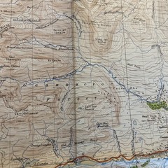 GLEN SHIEL & GLEN GARRY Scotland Ordnance Survey 1 In Sh 41 Popular Edition 1947