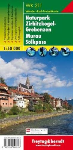 Freytag-Berndt WK 211 Nature Park Zirbitzkogel-Grebenzen – Mur (Map) (UK IMPORT)