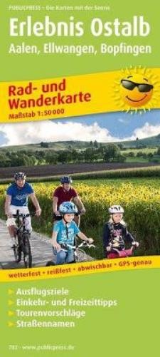 Freytag-Berndt experience Ostalb, Aalen, Ellwangen, Bopfingen (Map) (UK IMPORT)