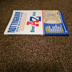 Nottingham Street Atlas by Geographers A-Z Map Company Ltd Book