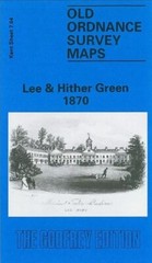 MAP OF Lee & Hither Green 1870 Kent Sheet 7.04 by John Coulter NEW