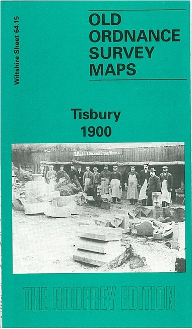 Tisbury 1900 Wiltshire Sheet 64.15 by Alan Godfrey