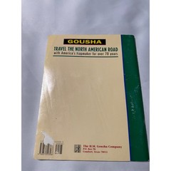 Gousha Interstate Road Atlas 29th Edition US Canada Mexico Vintage Map Book