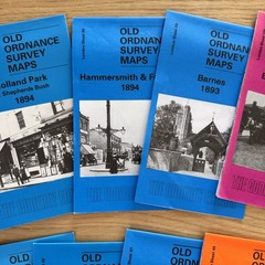 Vintage Ordinance Survey Maps Assorted Godfrey Edition