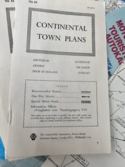 Job lot Vintage Road Maps In Europe town plans etc 20 items