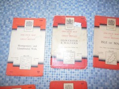 16x Ordnance Survey & Bartolomew’s Sheet Maps 1930’s – 70’s