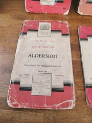 National Grid 5th & 7th Series Maps X 6 South East England-London-Chichester.