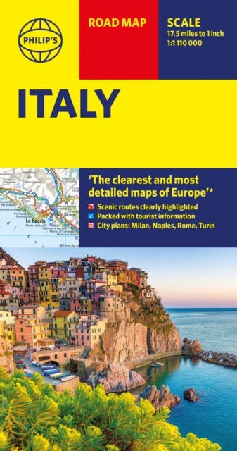 Philip’s Italy Road Map by Philip’s Maps (Sheet map)