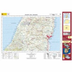 Spain Map 1090: Puerto del Rosario (Fuerteventura) hiking topographic 1:50K
