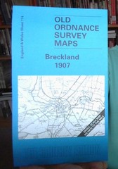 MAP OF Breckland 1907 One Inch sheet 174 by Alan Crosby NEW 9781841513287