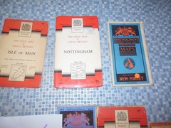 16x Ordnance Survey & Bartolomew’s Sheet Maps 1930’s – 70’s