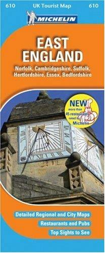 East England (UK Tourist Maps)