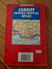 Cardiff Swansea Newport Atlas 1986 First Edition