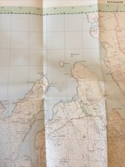 1972 Ordnance Survey Pathfinder Map 153 NG 25/35 Waternish (incl Greshornish )
