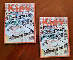 Kyiv Kiev Ukraine pocket guide, map year 2011 places to visit, metro underground
