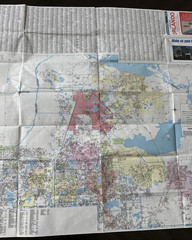 Greater Orlando, Orange County And Southern Seminole County Florida 1989 Folded