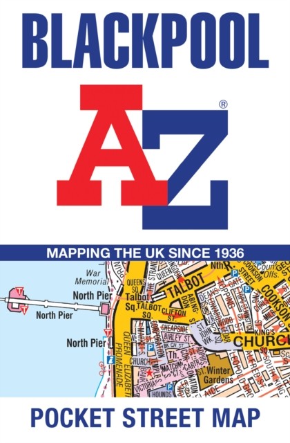 Blackpool A-Z Pocket Street Map by A-Z Maps (Sheet map, folded)