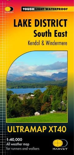 Harvey Maps Lake District South East Ultramap (Map) Ultramap XT40 (UK IMPORT)