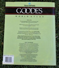 RAND McNALLY GOODE’S WORLD ATLAS 18th EDITION HARDCOVER WITH JACKET 1991