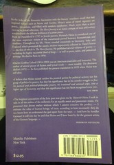 The Harz Journey, by Heinrich Heine. Bilingual Edition. Good-Very Good condition