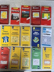 Maps X16 Of France Europe Hamburg Switzerland Michelin Maps Used Joblot