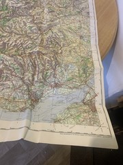WALES & THE MARCHES Ordnance Survey Quarter Inch Map 1971 Lleyn Oswestry Fifth S