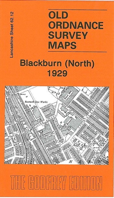 Blackburn (North) or (West) 1929 Lancashire Sheets 62.12 or 62.15