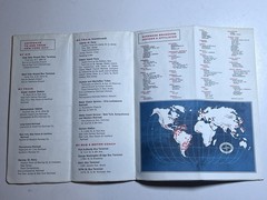 New York City Map and Guide, First National City Bank, Fold-Out Street Map 1963