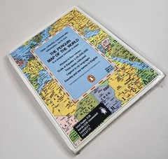 The Penguin Map of the World Folded Pull Out Map 1982 Collectible Item New Seale