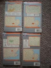 193 208 209 225 BEDFORD CAMBRIDGE LUTON, LOT EXPLORER ORDNANCE SURVEY MAPS OS