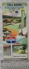 1966 American Oil Company Toll Roads – New England New York New Jersey Delaware