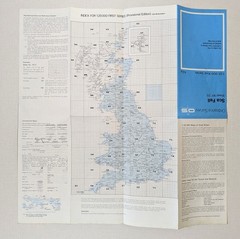 SCA FELL Ordnance Survey First Series Sheet NY20 1:25,000 1960 Great Condition