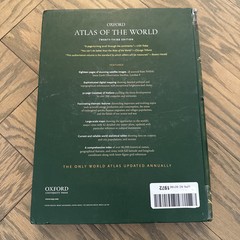 Atlas of the World – Hardcover, by Oxford University Press – Good