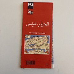Michelin Algeria / Tunisia (Map) National Number 972