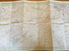 1986 Ordnance Survey Pathfinder Map 1262 SU 02/12 Salisbury South & Broad Chalke