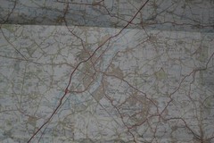 Ordnance Survey Landranger Map – Derby & Burton upon Trent, Sheet 128 – 1977