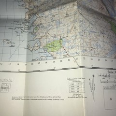 Vintage Ordnance Survey One Inch Cape Wrath 1967 Map Sheet 9