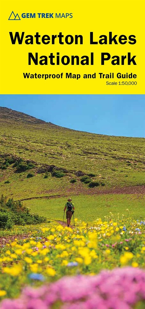 Waterton Lakes NP (Map) Trail maps (UK IMPORT)