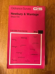 Ordnance Survey Map Sheet 174 – Newbury And Wantage
