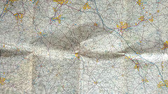 4 x South East of England maps OS & Bartholomew