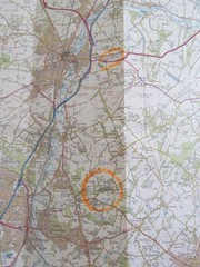 OS LANDRANGER MAP 185 WINCHESTER & BASINGSTOKE ORDNANCE SURVEY