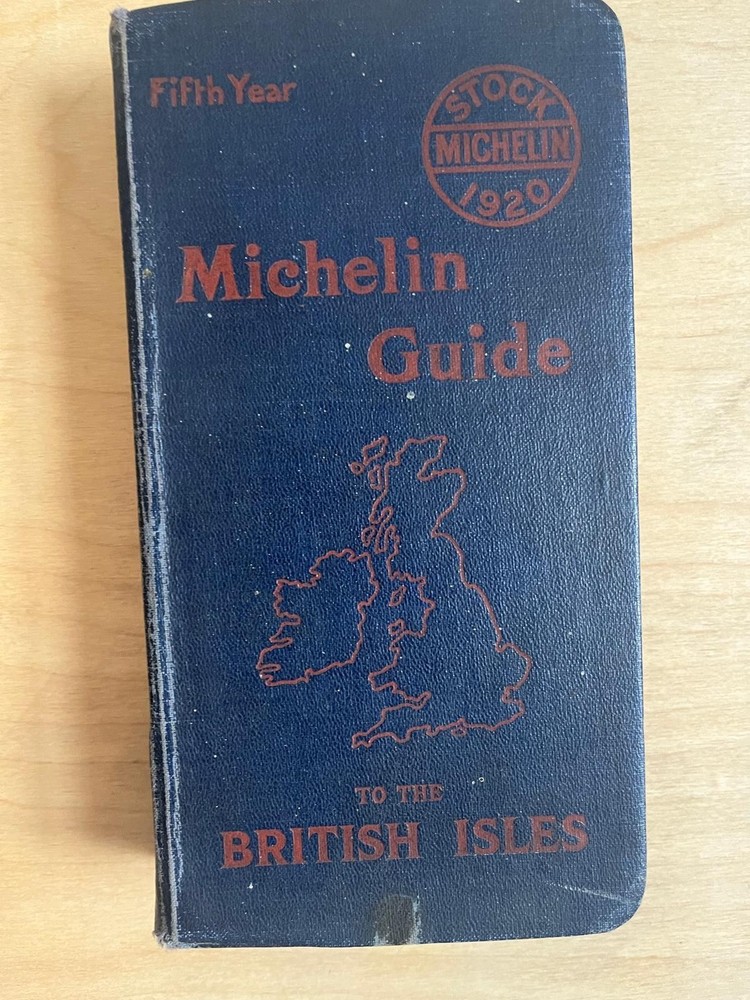 Vintage Automobile – Michelin Guide – 1920’s by Michelin
