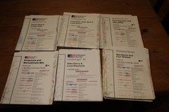 18 x Ordnance survey maps OS Landranger of North Scotland No covers flat maps