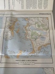 OS Explorer 101 Isles of Scilly Map 2005 Ordnance Survey 1:25,000 Walking Map