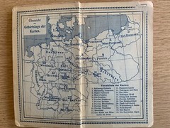 Justus Perthes’ Taschen-Atlas vom Deutschen Reich. 1911. 3rd edition.