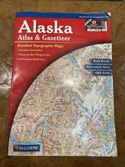 Vtg Atlas and Gazetteer Ser Alaska by DeLorme Map Staff (2001, Trade Paperback)