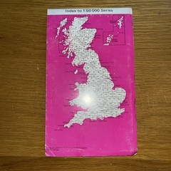 Vintage Ordnance Survey Landranger Newton Stewart Kirkcudbright 1980 Map 83